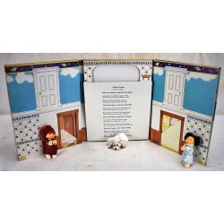 Pea Pod Doll House/Book and Doll